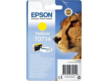 Epson T0714 Yellow 5,5ml žlutá - originální