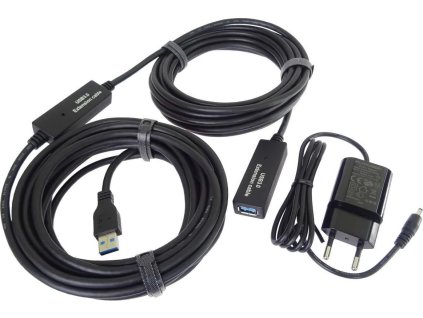 premiumcord usb 3 0 repeater a prodluzovaci kabel a m a f 10m ien366849