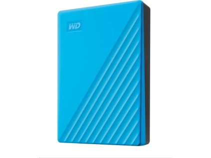 WD My Passport Portable 4TB modrý