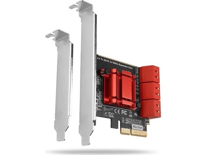 axagon pces sa6 pcie radic sata ien404489