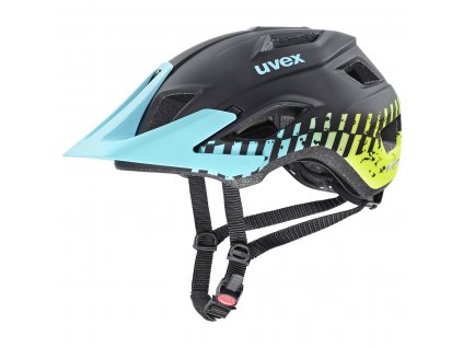 Uvex Access, black aqua lime mat (52-57cm)
