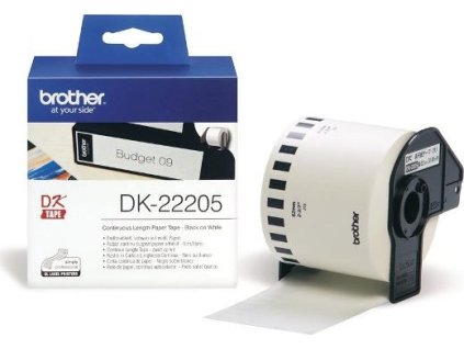 Brother DK-22205 (papírová role 62mm x 30,48m)