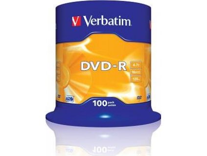 Verbatim DVD-R 4,7GB 16x SPINDL (100pack)