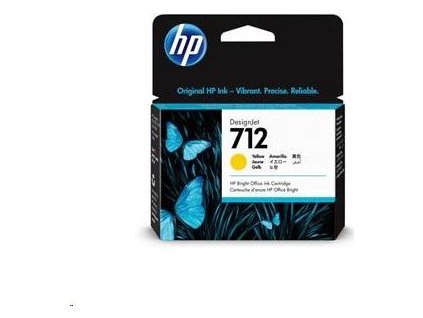 HP 712 Yellow pro HP DesignJet T230,T630 (3ED69A)