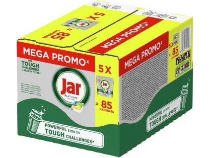 Jar kapsle na nádobí Platinum Yellow 5x17 ks BOX