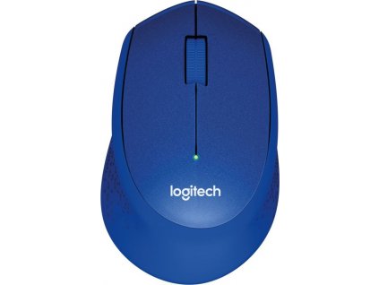 Logitech Wireless M330 Silent Plus modrá