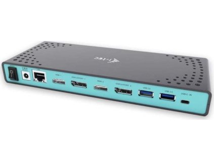 i-tec USB 3.0 / USB-C 5K Univerzální dual dokovací stanice