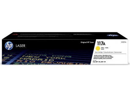 HP 117A Yellow Toner (W2072A) - originální