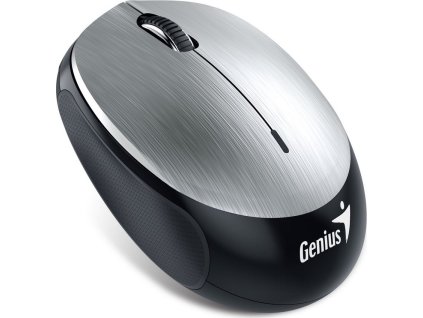 GENIUS NX-9000BT/ Bluetooth 4.0/ 1200 dpi/ bezdrátová/ dobíjecí baterie/ stříbrná