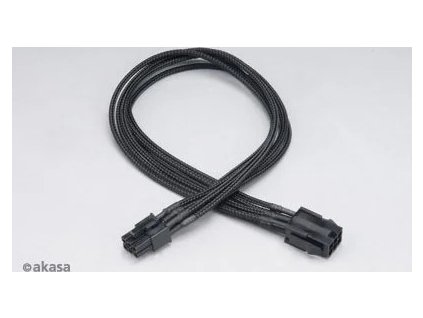 akasa flexa v6 prodlouzeni napajeciho 6pin kabelu pro vga 40cm ien204378