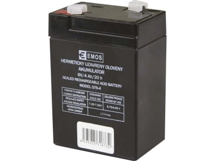 nahradni akumulator aku sla 6v 4ah fast 4 7 mm ien332468