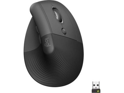 Logitech Lift Vertical Ergonomic Mouse Graphite