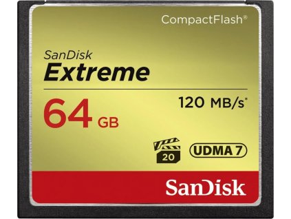 sandisk extreme compact flash 64gb ien444110