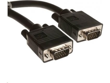 C-TECH VGA kabel, M/M, stíněný, 5m