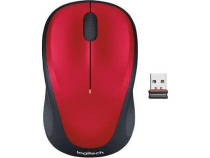 Logitech Wireless M235 červená