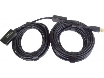 USB 2.0 repeater a prodlužovací kabel A/M-A/F 20m