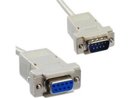 PremiumCord Prodlužovací seriovy kabel-myš 9pin 2m rozebírací