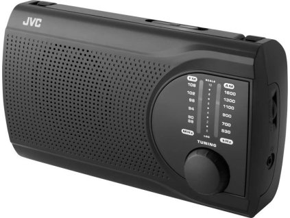 JVC RA-E321B, černý