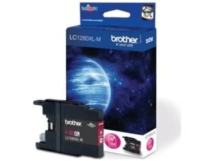 brother inkoust lc 1280xlm magenta 1200 stran originalni ien123248