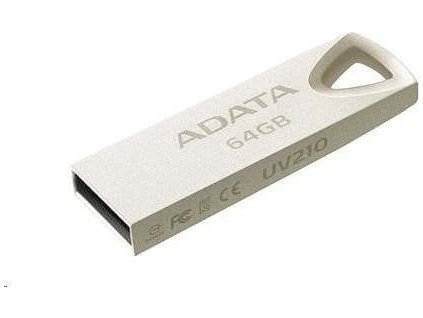 ADATA UV210 64GB kovový (AUV210-64G-RGD)