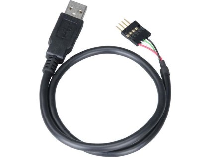 AKASA kabel externí USB na interní USB konektor EXUSBIE-40