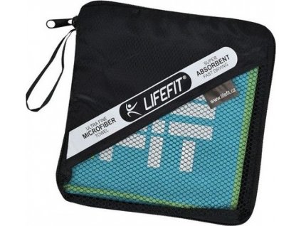 LIFEFIT rychleschnoucí ručník z mikrovlákna 70x140cm, světle modrý