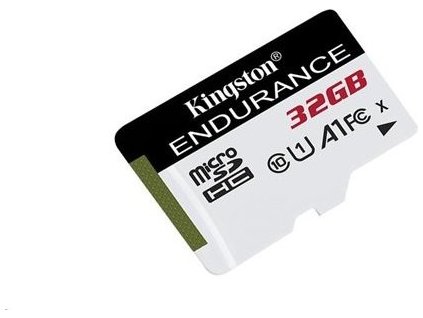 KINGSTON microSDHC 32GB High Endurance Class 10 UHS-I U1 (čtení/zápis: 95/30MB/s)