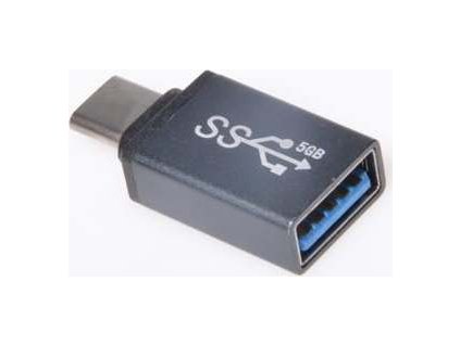 Adaptér USB 3.1 konektor C/male - USB 3.0 A/female, kovově modrý