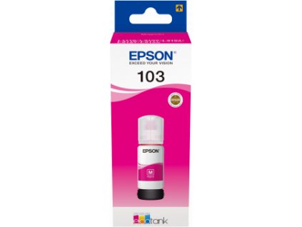 Epson EcoTank 103 Magenta, purpurová