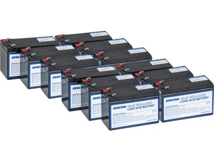 avacom ava rbp12 12090 kit baterie pro ups cyberpower dell eaton fsp fortron hp legrand ien465544