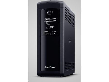 CyberPower Value PRO SERIE GreenPower UPS 1600VA/960W, SCHUKO zásuvky