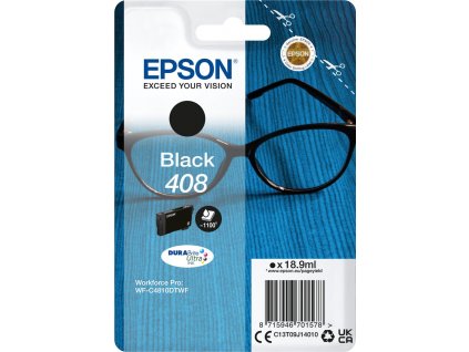 Epson 408 - černá - originál - inkoustová cartridge