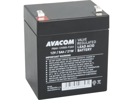 avacom baterie 12v 5ah f2 highrate pbav 12v005 f2ah ien476298
