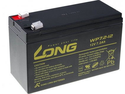 Long baterie 12V 7,2Ah F2 (WP7.2-12)