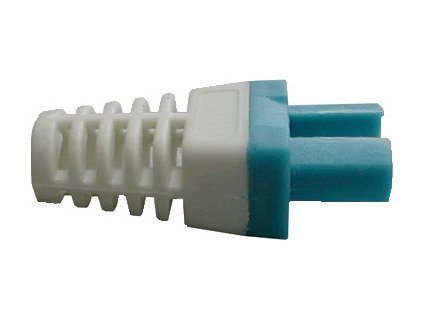 datacom manzetka pro plug rj45 modra bila ien124943
