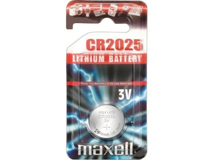 maxell lithiova baterie cr2025 blistr 1 ks ien116931