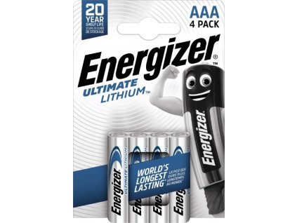 BAT Energizer Ultimate Lithium - Mikrotužka AAA/4 ks