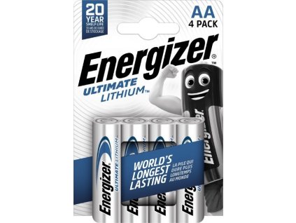 Energizer Ultimate Lithium - Tužka AA/4 ks