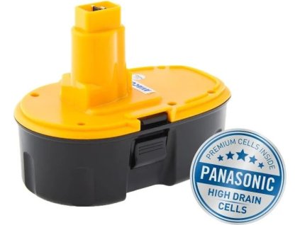 avacom dewalt de9096 ni mh 18v 3000mah clanky panasonic ien190698