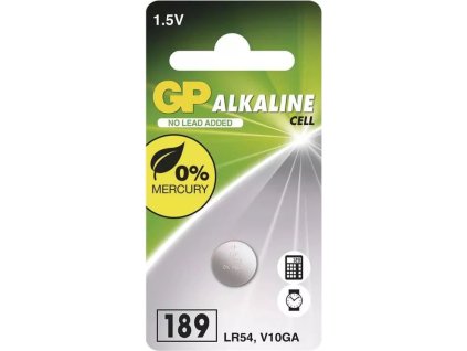 gp lr54 alkalicka knoflikova baterie 1ks ag10 lr54 lr1130 v10ga ien343521