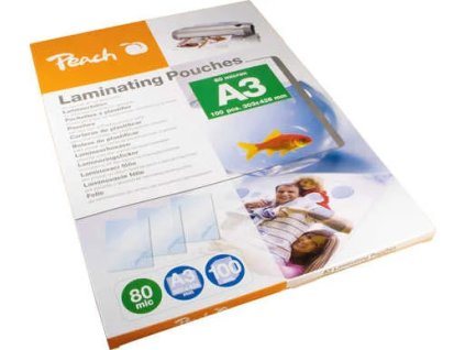 peach laminovaci folie a3 80mic leskle 100ks ien62311