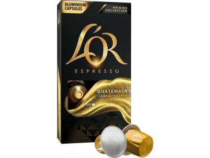 L'OR ESPRESSO Guatemala Kapsle pro espressa Nespresso, 10 ks