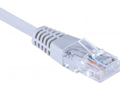 Masterlan comfort patch kabel UTP Cat5e,10m,šedý