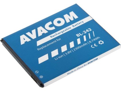 Avacom baterie do mobilu Lenovo A6000 Li-Ion 3,8V 2300mAh (náhrada BL242)