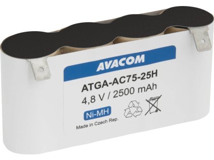 avacom baterie pro nuzky na plot gardena typ accu 75 ni mh 4 8v 2500mah ien388627