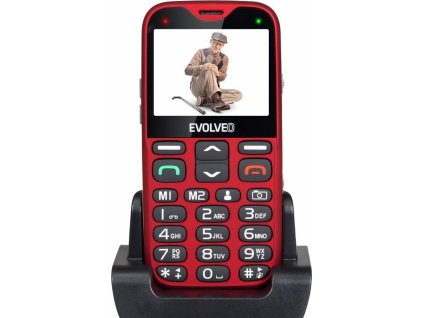 EVOLVEO EasyPhone XG červený