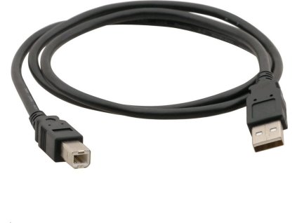 C-TECH USB 2.0 A-B, 1.8m, černý