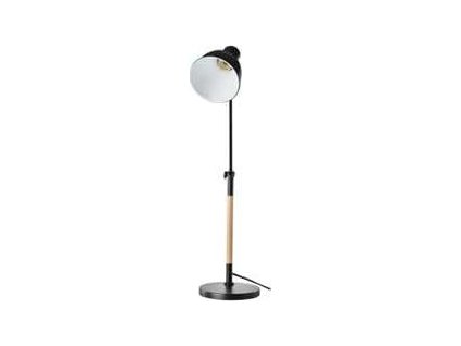 Stolní lampa WINSTON na žárovku E27, černá