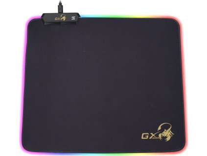 GENIUS GX GAMING podložka pod myš GX-Pad 300S RGB/ 320 x 270 x 3 mm/ USB/ RGB podsvícení