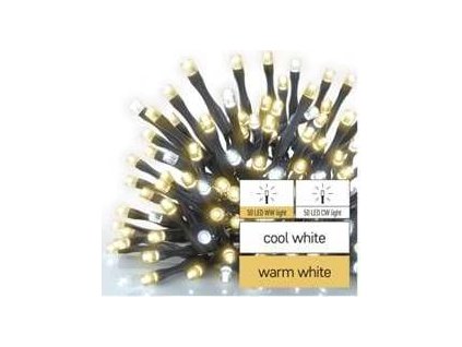 standard led spojovaci vanocni retez 10 m venkovni tepla studena bila ig449421